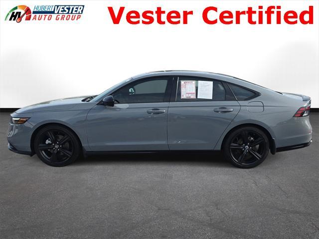 used 2023 Honda Accord Hybrid car, priced at $26,977