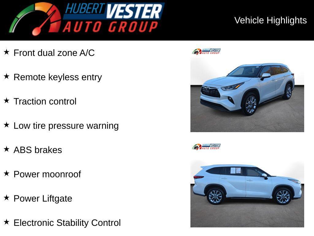 used 2023 Toyota Highlander car, priced at $36,315