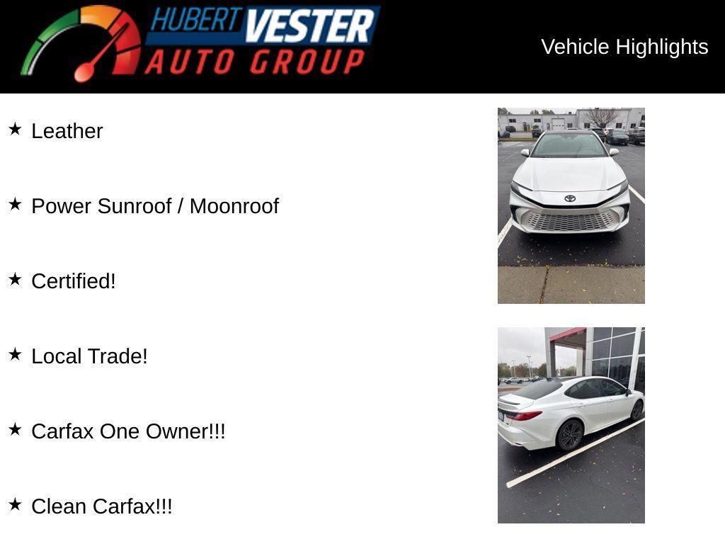 used 2025 Toyota Camry car, priced at $28,420