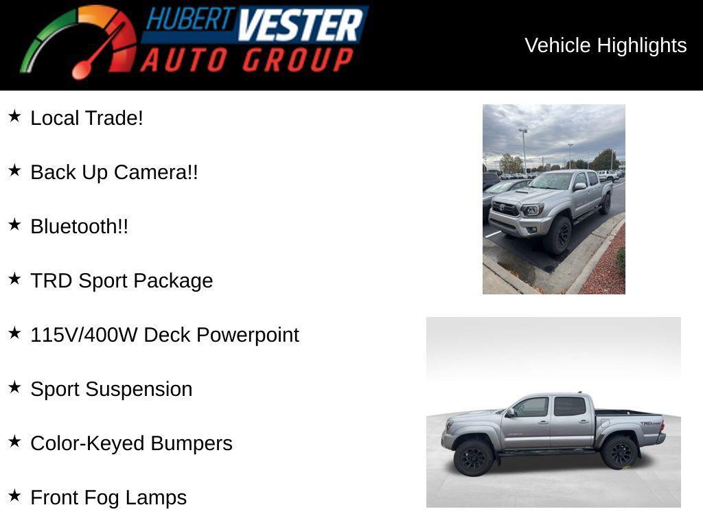 used 2015 Toyota Tacoma car, priced at $25,215