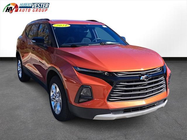 used 2021 Chevrolet Blazer car, priced at $25,998