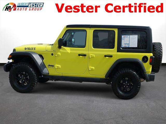 used 2024 Jeep Wrangler car, priced at $37,888