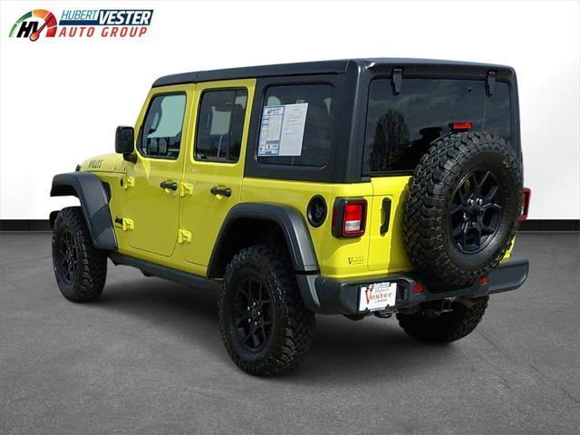 used 2024 Jeep Wrangler car, priced at $37,888