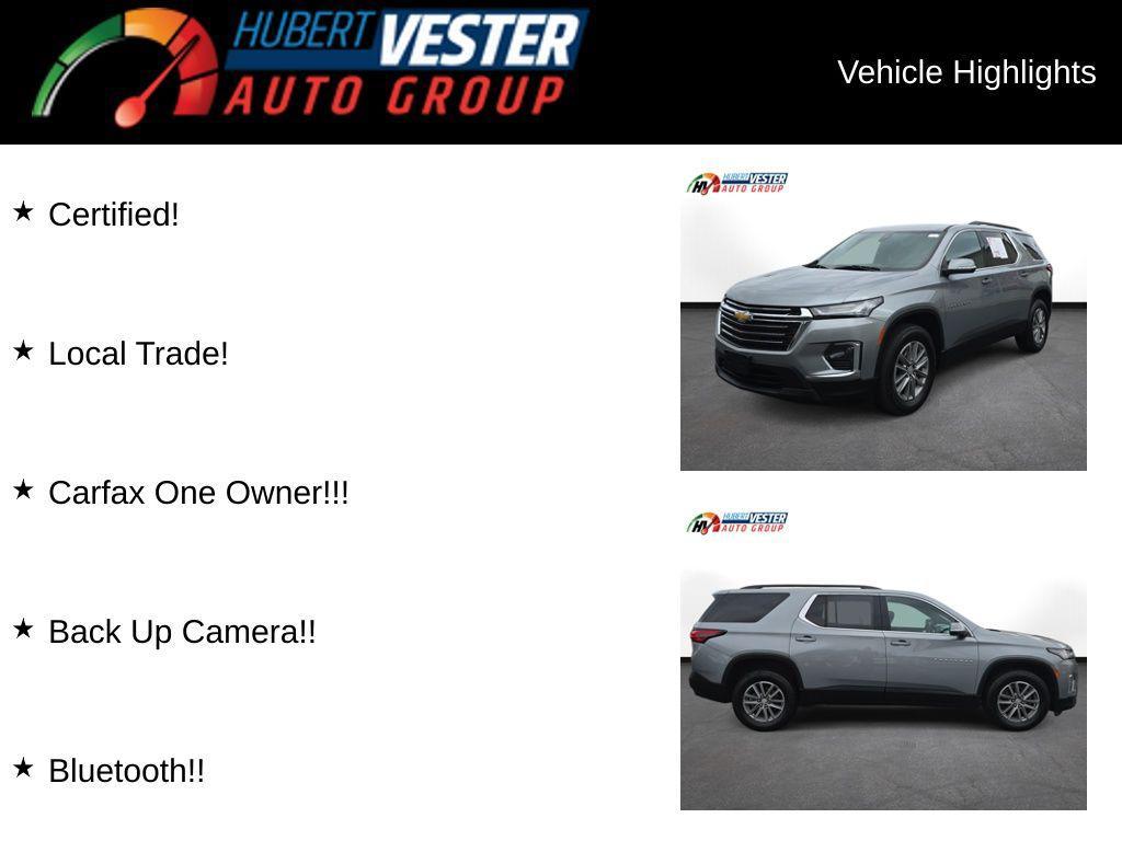 used 2024 Chevrolet Traverse car, priced at $31,477