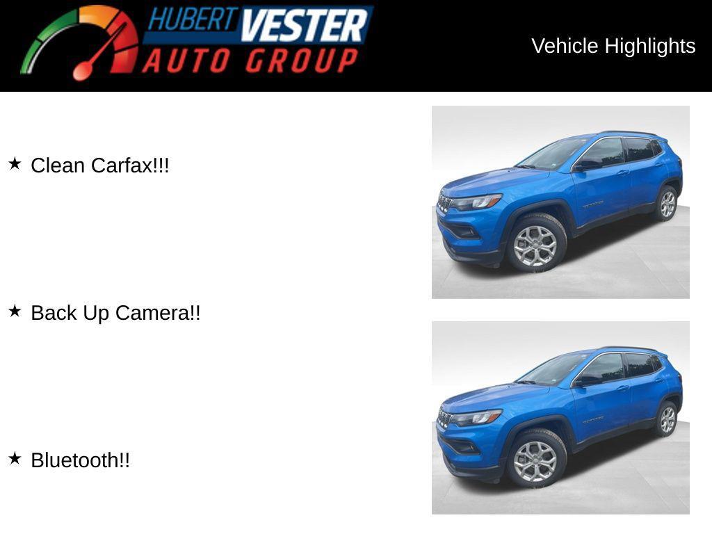 used 2024 Jeep Compass car, priced at $22,245