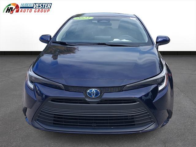 used 2023 Toyota Corolla Hybrid car, priced at $22,571