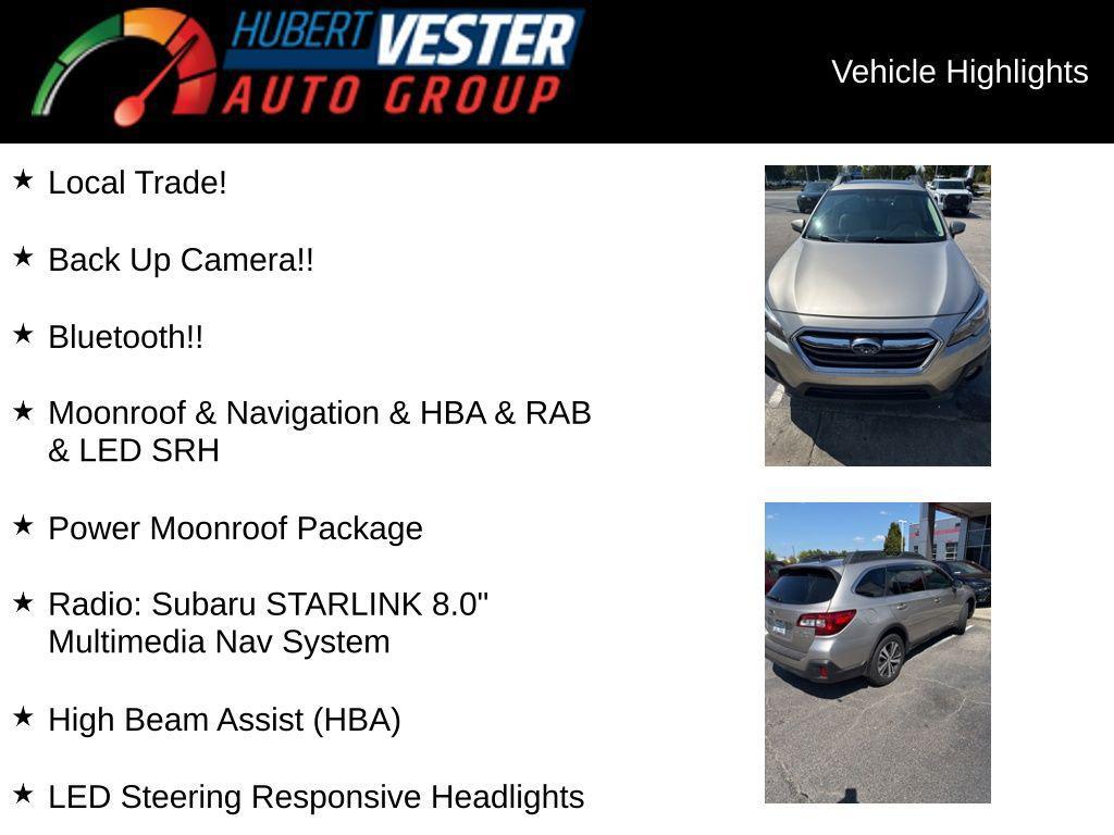 used 2019 Subaru Outback car, priced at $23,847