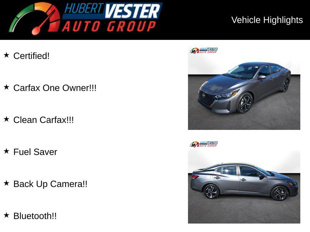 used 2024 Nissan Sentra car, priced at $17,475