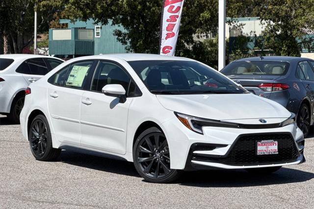 new 2025 Toyota Corolla Hybrid car, priced at $28,203