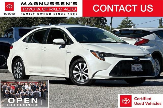 used 2021 Toyota Corolla Hybrid car, priced at $26,699