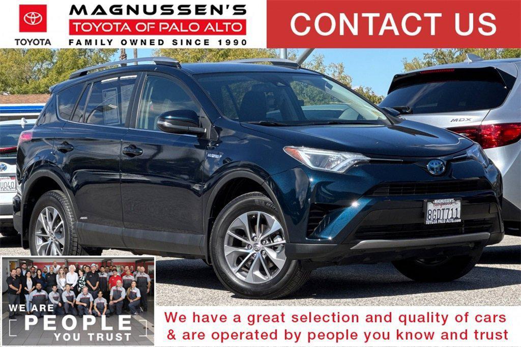used 2018 Toyota RAV4 Hybrid car, priced at $24,999