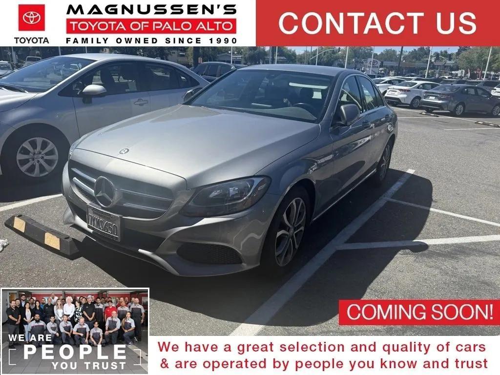 used 2015 Mercedes-Benz C-Class car, priced at $14,999