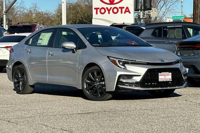 new 2025 Toyota Corolla Hybrid car, priced at $28,758