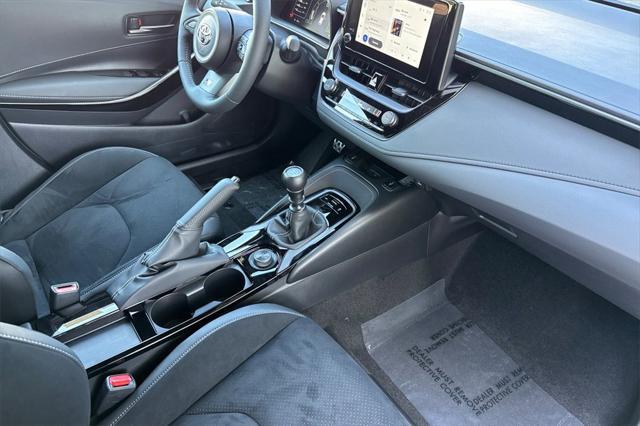 new 2025 Toyota GR Corolla car, priced at $41,327