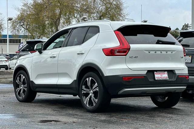 used 2022 Volvo XC40 car, priced at $34,999