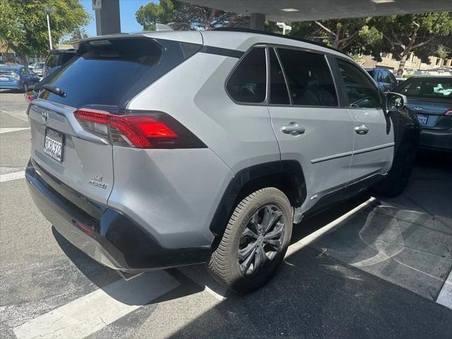 used 2022 Toyota RAV4 Hybrid car, priced at $34,999