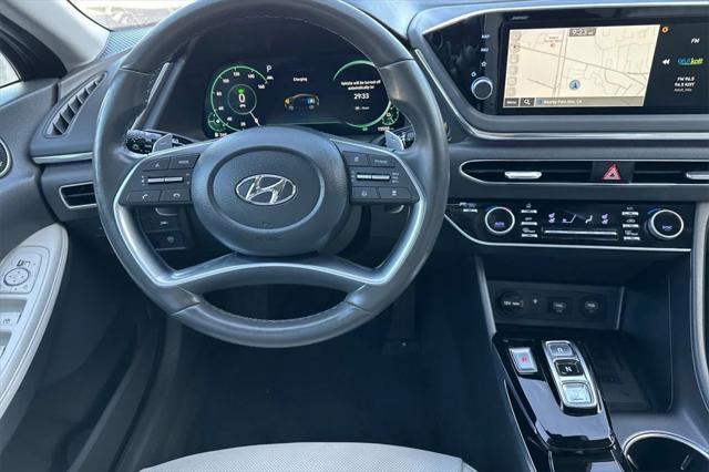 used 2023 Hyundai Sonata Hybrid car, priced at $28,699