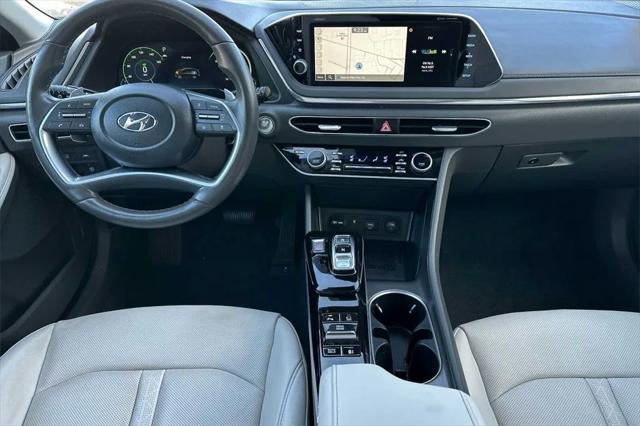 used 2023 Hyundai Sonata Hybrid car, priced at $28,699