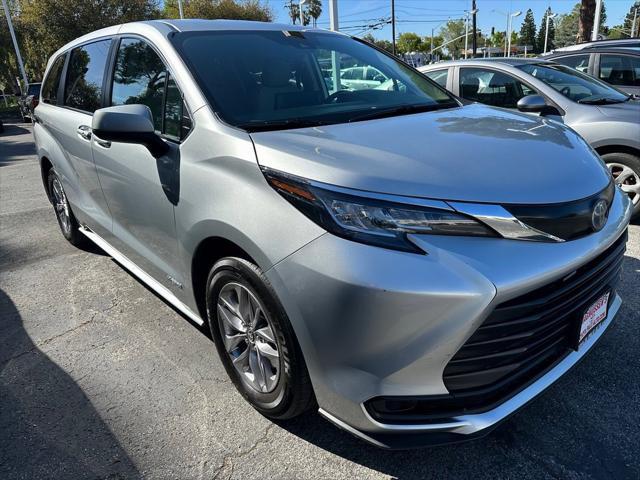 used 2021 Toyota Sienna car, priced at $35,999