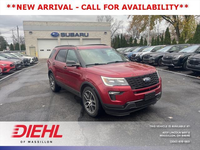 used 2019 Ford Explorer car, priced at $22,500