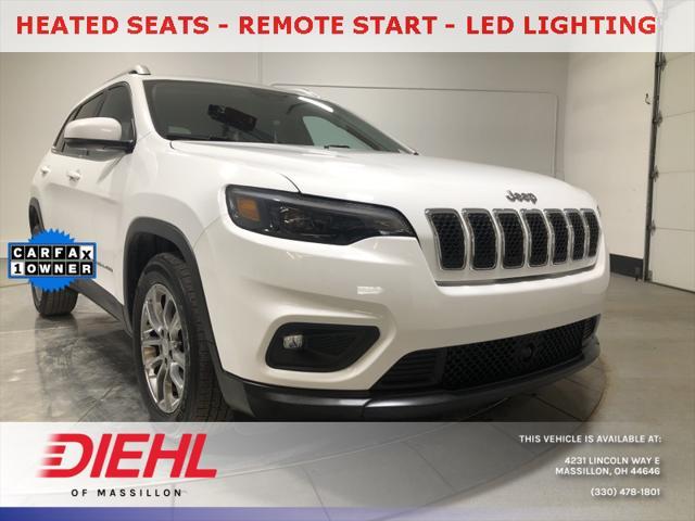 used 2021 Jeep Cherokee car, priced at $20,160