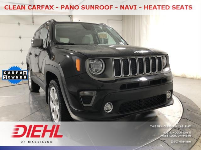 used 2019 Jeep Renegade car, priced at $18,500