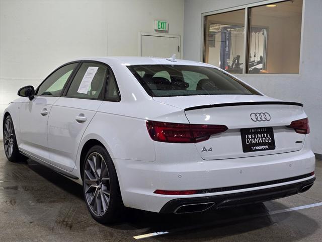 used 2019 Audi A4 car, priced at $32,450