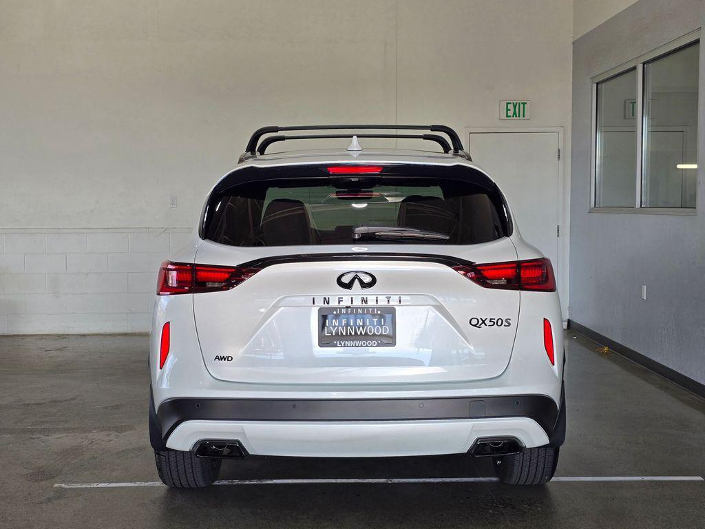 new 2025 INFINITI QX50 car, priced at $50,570