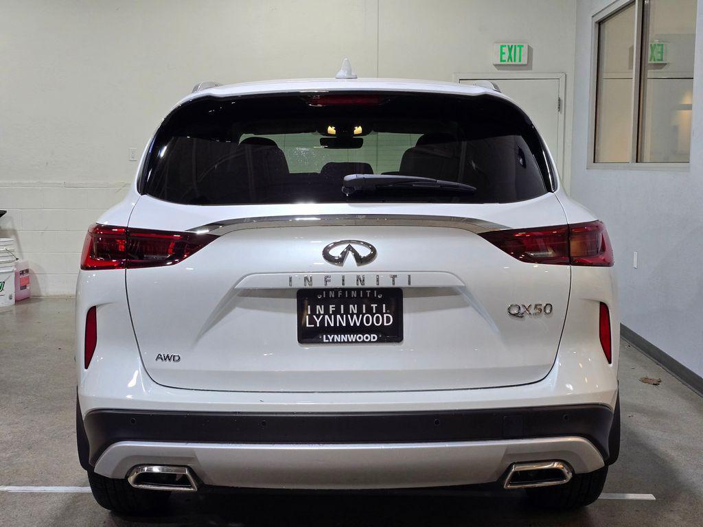 new 2025 INFINITI QX50 car, priced at $44,270