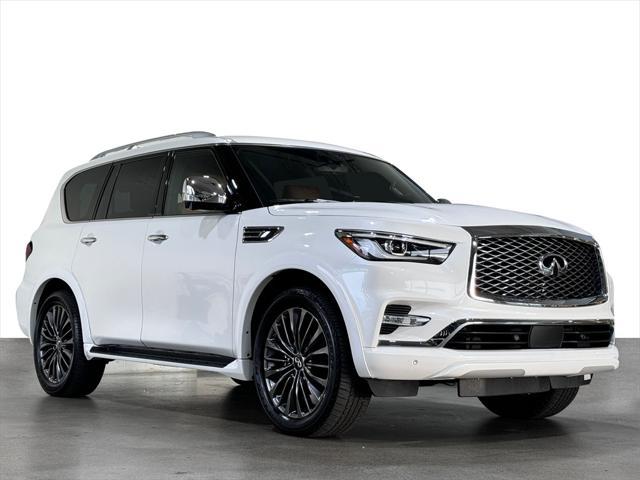 used 2023 INFINITI QX80 car, priced at $55,555