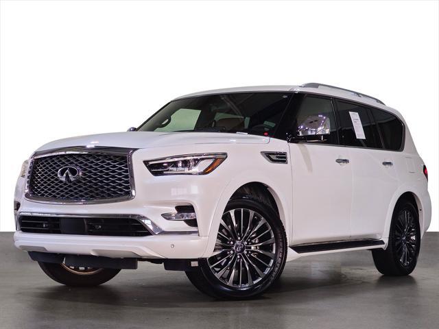 used 2023 INFINITI QX80 car, priced at $55,555