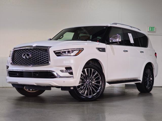 used 2023 INFINITI QX80 car, priced at $55,555