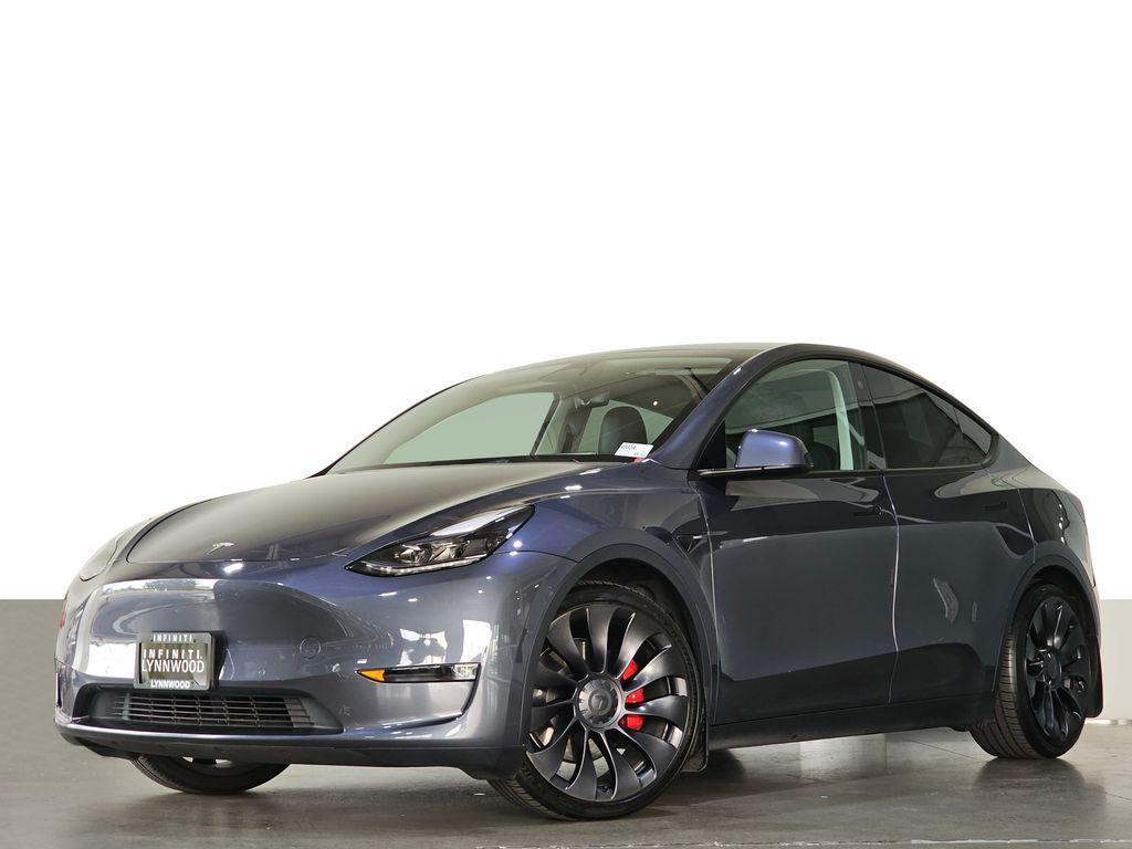 used 2022 Tesla Model Y car, priced at $33,555