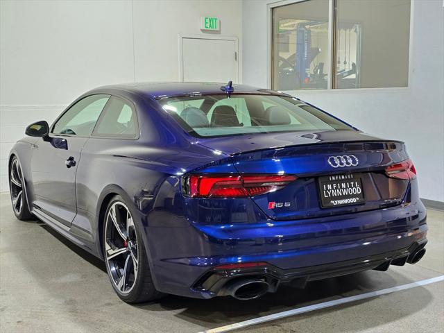 used 2018 Audi RS 5 car, priced at $49,996