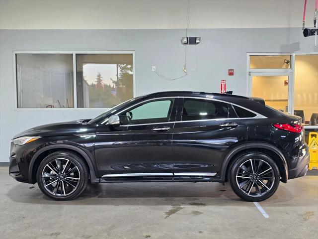 used 2022 INFINITI QX55 car, priced at $33,987