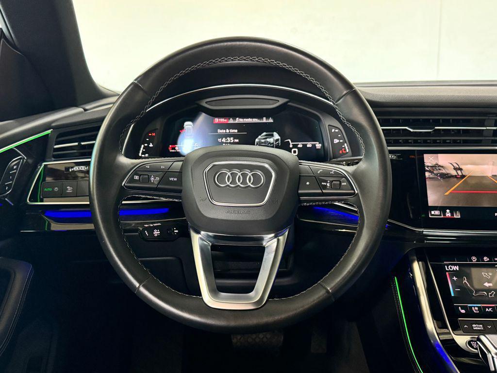 used 2022 Audi Q8 car, priced at $52,999