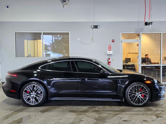 used 2022 Porsche Taycan car, priced at $79,602