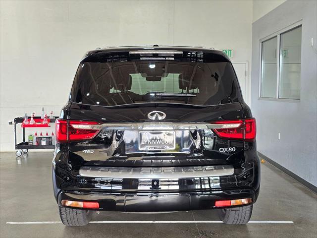 used 2021 INFINITI QX80 car, priced at $32,555