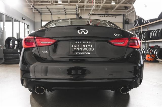 new 2024 INFINITI Q50 car, priced at $51,885