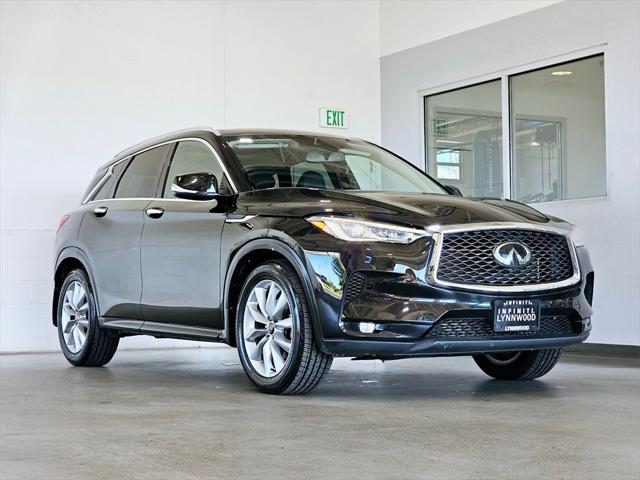 used 2021 INFINITI QX50 car, priced at $27,236