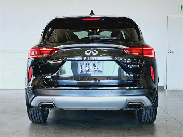 used 2021 INFINITI QX50 car, priced at $27,236