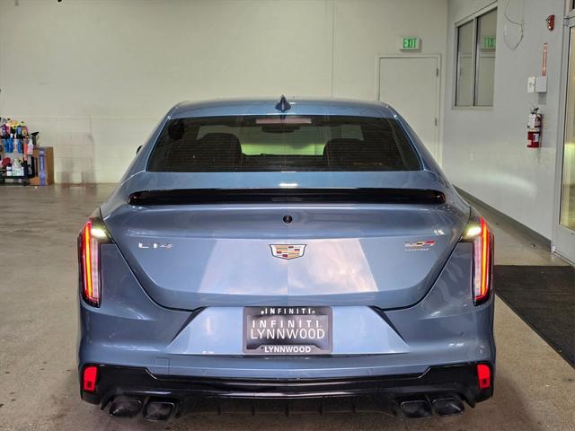 used 2023 Cadillac CT4-V car, priced at $59,999