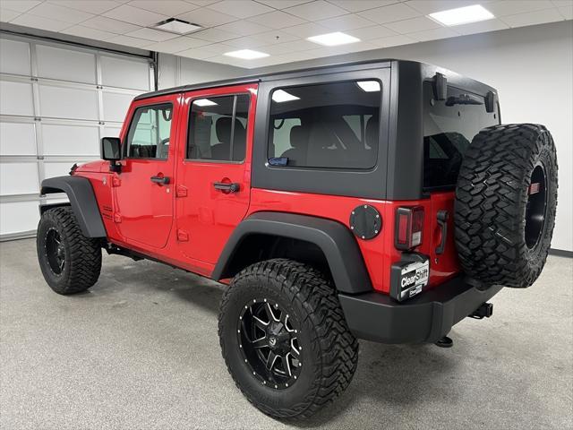 used 2017 Jeep Wrangler Unlimited car, priced at $23,997
