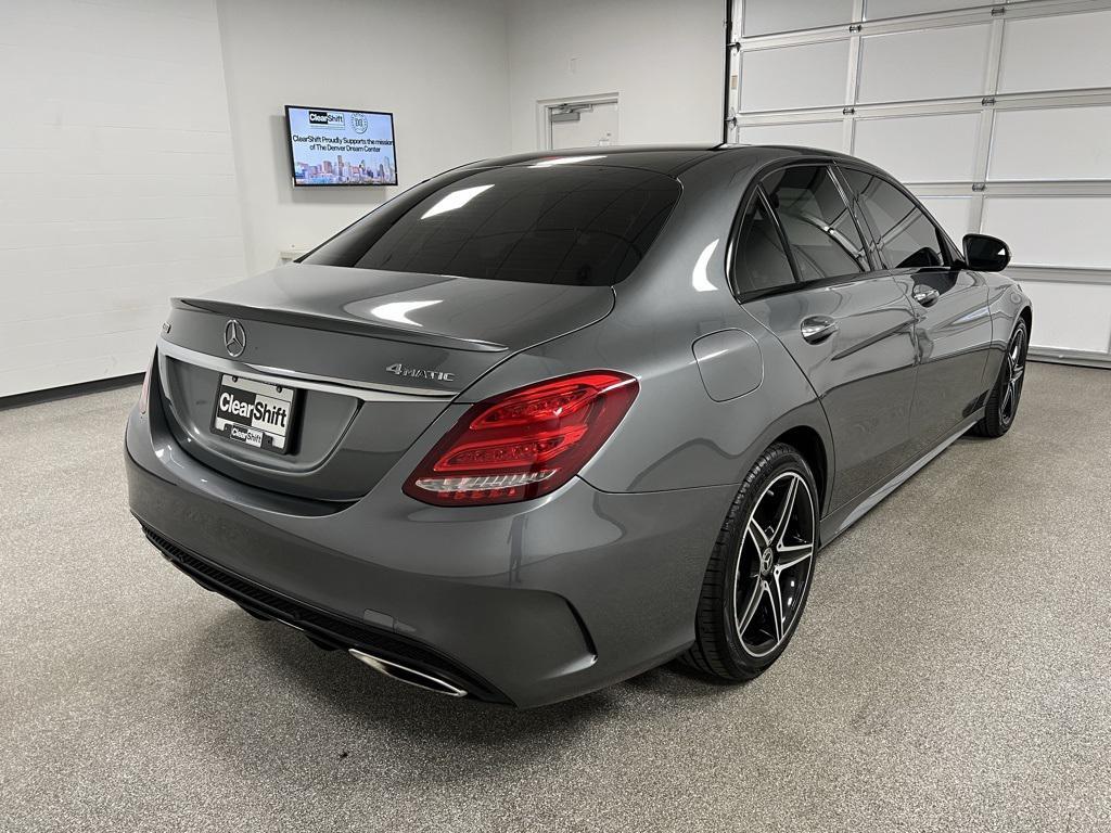 used 2018 Mercedes-Benz C-Class car, priced at $21,969