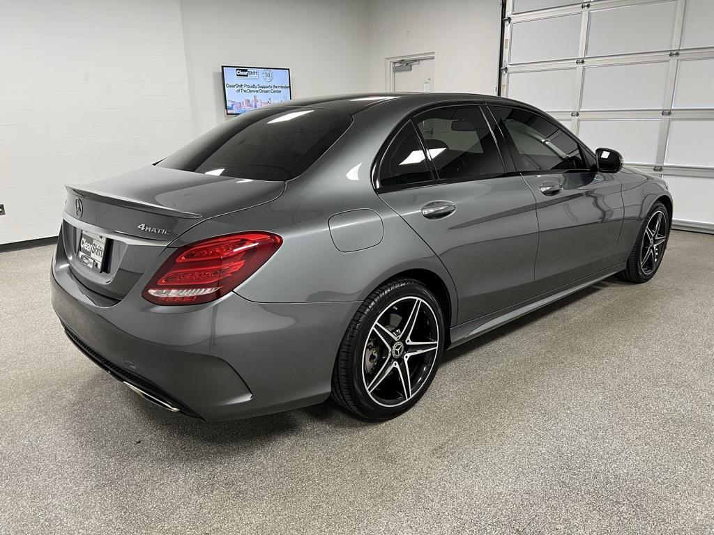 used 2018 Mercedes-Benz C-Class car, priced at $21,969