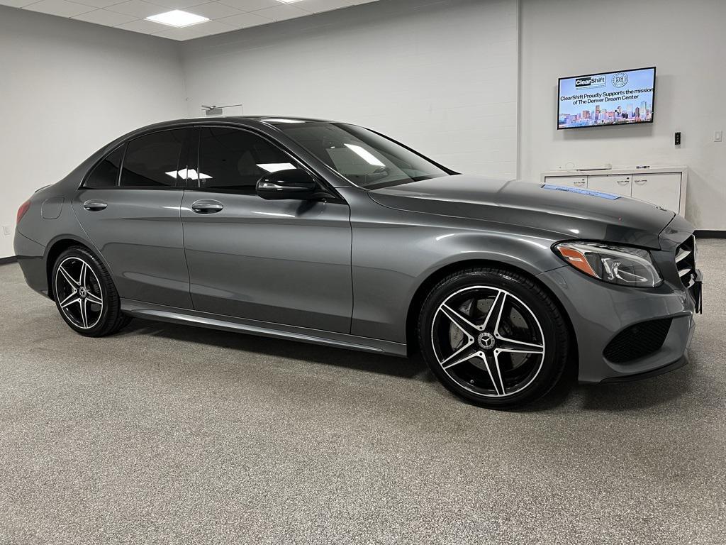 used 2018 Mercedes-Benz C-Class car, priced at $21,969