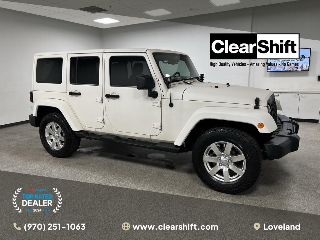 used 2013 Jeep Wrangler Unlimited car, priced at $14,995