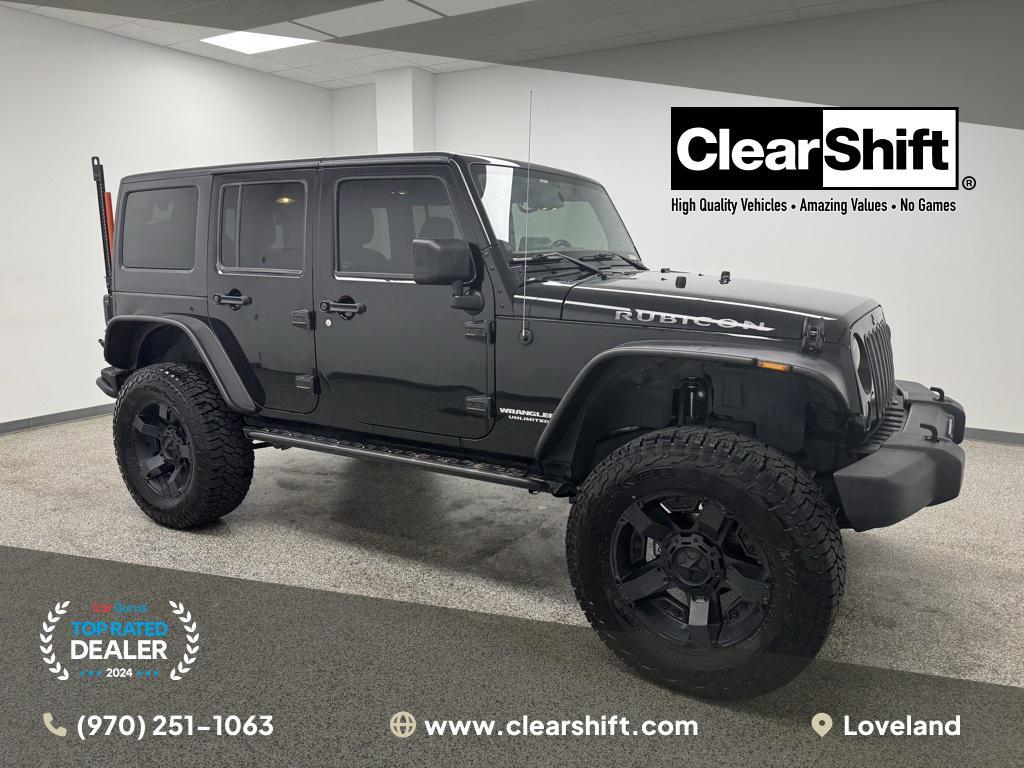 used 2014 Jeep Wrangler Unlimited car, priced at $18,969