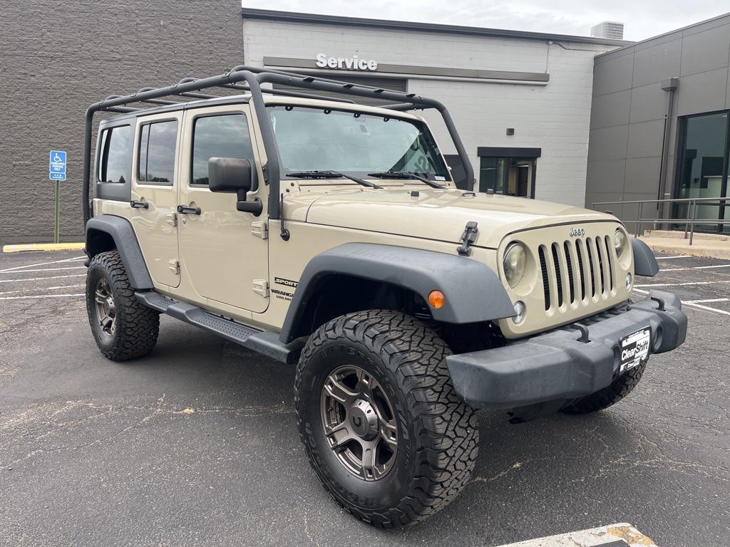 used 2017 Jeep Wrangler Unlimited car, priced at $24,969