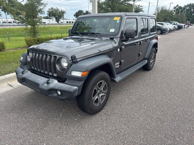 used 2018 Jeep Wrangler Unlimited car, priced at $20,650